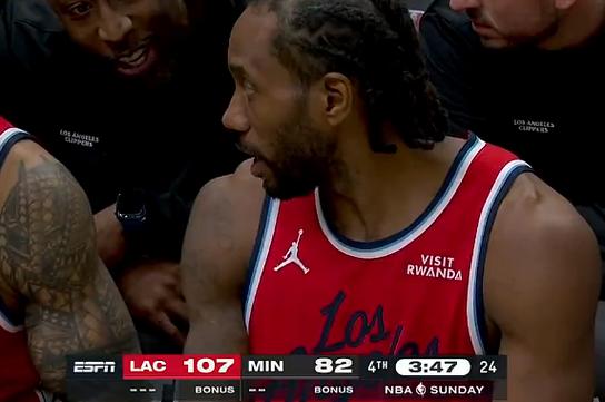 NBA常规赛快船在客场11793击败太阳伦纳德25分