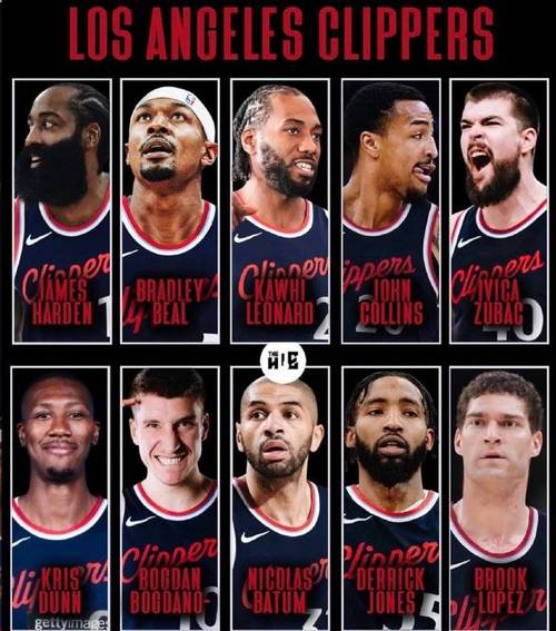 NBA全明星阵容惹争议!东道主快船无人入选,战神卡成最大遗珠啊