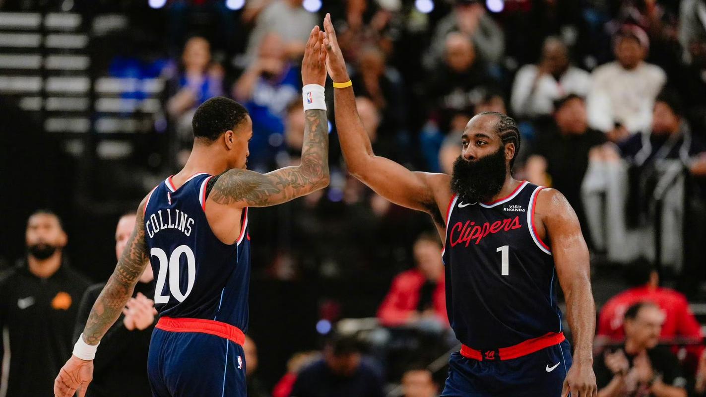 单核带队！快船4943太阳，看数据：头号功臣是他！