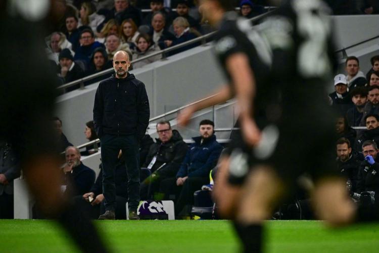 后继乏力，曼城自2007年以来首次连续3场英超下半场0射正