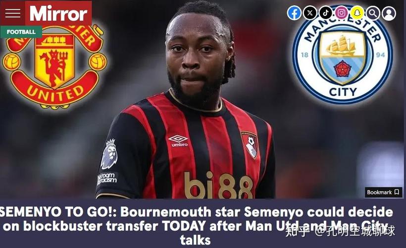 塞门约本赛季英超已进12球，打破个人生涯最佳纪录