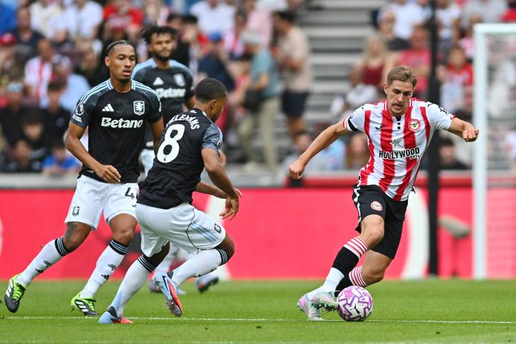 阿斯顿维拉vs布伦特福德：桑乔、达米安马丁内斯首发，亨德森、凯莱赫出战