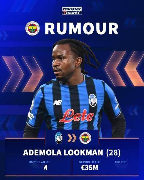 记者：费内巴切给卢克曼开1100万年薪，球员要求马竞提高报价