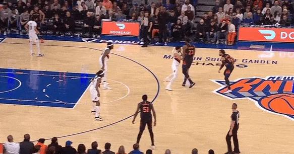 10000分里程碑达成！布伦森命中5记三分球轰下26分