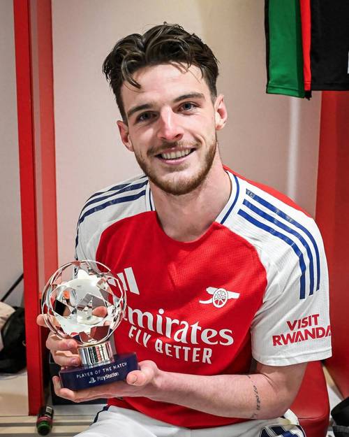 赖斯迎来英超300场里程碑，成为解锁这一成就第五年轻球员